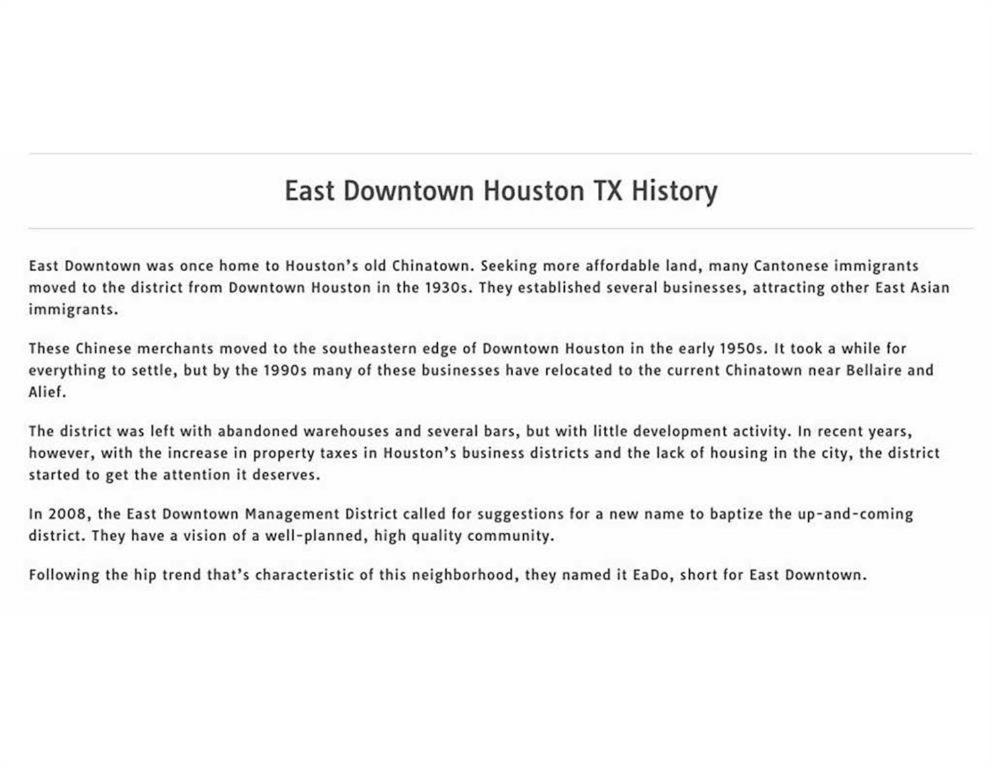 East Downtown Bungalow Houston Buitenkant foto
